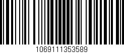 Código de barras (EAN, GTIN, SKU, ISBN): '1069111353589'