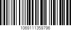 Código de barras (EAN, GTIN, SKU, ISBN): '1069111359796'