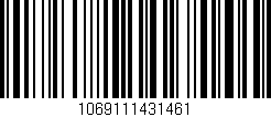 Código de barras (EAN, GTIN, SKU, ISBN): '1069111431461'