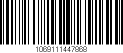 Código de barras (EAN, GTIN, SKU, ISBN): '1069111447868'