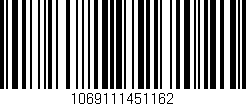 Código de barras (EAN, GTIN, SKU, ISBN): '1069111451162'