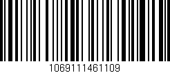 Código de barras (EAN, GTIN, SKU, ISBN): '1069111461109'