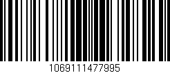 Código de barras (EAN, GTIN, SKU, ISBN): '1069111477995'