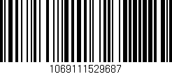 Código de barras (EAN, GTIN, SKU, ISBN): '1069111529687'