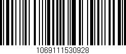 Código de barras (EAN, GTIN, SKU, ISBN): '1069111530928'