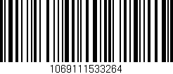 Código de barras (EAN, GTIN, SKU, ISBN): '1069111533264'