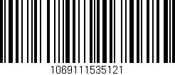 Código de barras (EAN, GTIN, SKU, ISBN): '1069111535121'