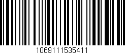 Código de barras (EAN, GTIN, SKU, ISBN): '1069111535411'