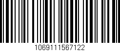 Código de barras (EAN, GTIN, SKU, ISBN): '1069111567122'
