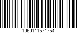 Código de barras (EAN, GTIN, SKU, ISBN): '1069111571754'