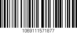 Código de barras (EAN, GTIN, SKU, ISBN): '1069111571877'