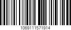 Código de barras (EAN, GTIN, SKU, ISBN): '1069111571914'