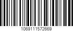 Código de barras (EAN, GTIN, SKU, ISBN): '1069111572669'