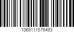 Código de barras (EAN, GTIN, SKU, ISBN): '1069111576483'
