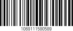Código de barras (EAN, GTIN, SKU, ISBN): '1069111580589'