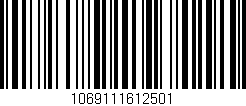 Código de barras (EAN, GTIN, SKU, ISBN): '1069111612501'