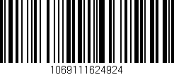 Código de barras (EAN, GTIN, SKU, ISBN): '1069111624924'