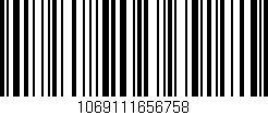 Código de barras (EAN, GTIN, SKU, ISBN): '1069111656758'