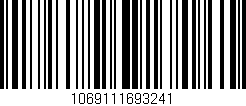 Código de barras (EAN, GTIN, SKU, ISBN): '1069111693241'
