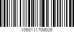 Código de barras (EAN, GTIN, SKU, ISBN): '1069111709928'