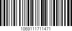 Código de barras (EAN, GTIN, SKU, ISBN): '1069111711471'