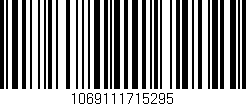 Código de barras (EAN, GTIN, SKU, ISBN): '1069111715295'