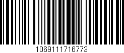 Código de barras (EAN, GTIN, SKU, ISBN): '1069111716773'