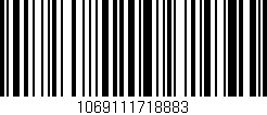 Código de barras (EAN, GTIN, SKU, ISBN): '1069111718883'