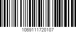 Código de barras (EAN, GTIN, SKU, ISBN): '1069111720107'