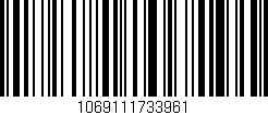 Código de barras (EAN, GTIN, SKU, ISBN): '1069111733961'