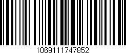 Código de barras (EAN, GTIN, SKU, ISBN): '1069111747852'