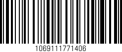 Código de barras (EAN, GTIN, SKU, ISBN): '1069111771406'