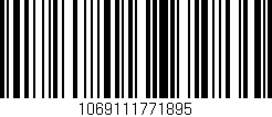 Código de barras (EAN, GTIN, SKU, ISBN): '1069111771895'