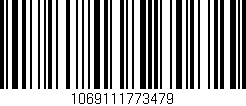 Código de barras (EAN, GTIN, SKU, ISBN): '1069111773479'
