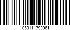 Código de barras (EAN, GTIN, SKU, ISBN): '1069111798861'