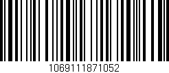 Código de barras (EAN, GTIN, SKU, ISBN): '1069111871052'