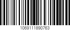 Código de barras (EAN, GTIN, SKU, ISBN): '1069111890763'