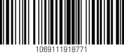 Código de barras (EAN, GTIN, SKU, ISBN): '1069111918771'