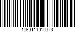 Código de barras (EAN, GTIN, SKU, ISBN): '1069111919976'