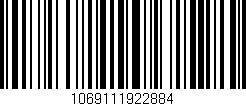 Código de barras (EAN, GTIN, SKU, ISBN): '1069111922884'