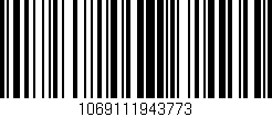 Código de barras (EAN, GTIN, SKU, ISBN): '1069111943773'