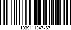 Código de barras (EAN, GTIN, SKU, ISBN): '1069111947467'