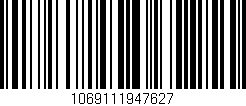 Código de barras (EAN, GTIN, SKU, ISBN): '1069111947627'