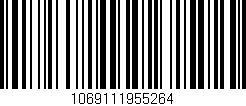 Código de barras (EAN, GTIN, SKU, ISBN): '1069111955264'