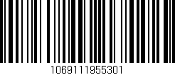 Código de barras (EAN, GTIN, SKU, ISBN): '1069111955301'
