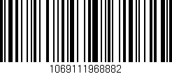 Código de barras (EAN, GTIN, SKU, ISBN): '1069111968882'
