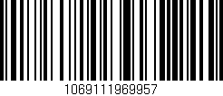 Código de barras (EAN, GTIN, SKU, ISBN): '1069111969957'