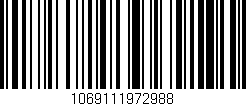 Código de barras (EAN, GTIN, SKU, ISBN): '1069111972988'