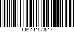 Código de barras (EAN, GTIN, SKU, ISBN): '1069111973817'