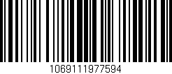Código de barras (EAN, GTIN, SKU, ISBN): '1069111977594'